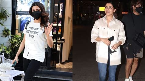 9 Times Samantha Ruth Prabhu Surprised Us With Her Casual Fashion Style