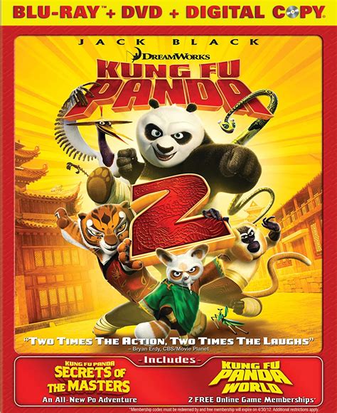 Kung Fu Panda 2 2 Blu Ray Edizione Stati Uniti Reino Unido Blu Ray