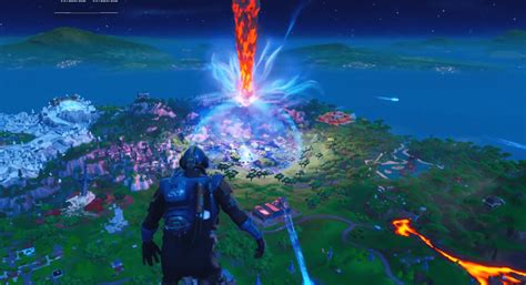 The Original Map Of Fortnite Destroyed In The End Event Newsaffinity