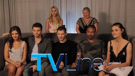 The Originals Interview At Comic Con 2014 Tvline Youtube