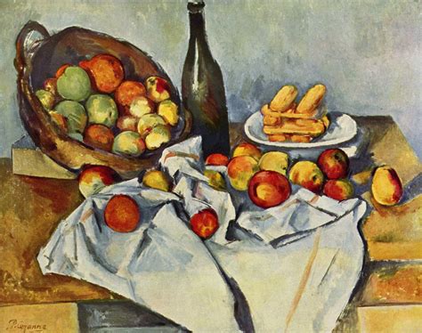 Basket Of Apples Paul Cezanne Encyclopedia Of Visual Arts