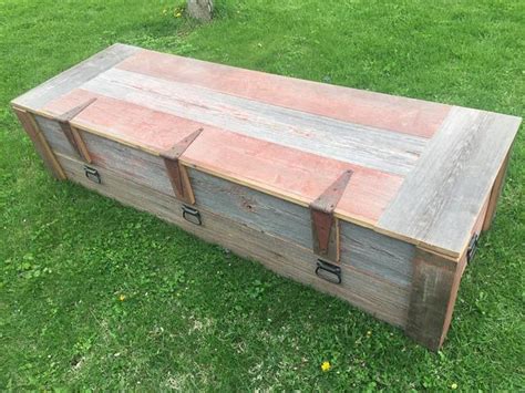 Reclaimed Barn Wood Casket Woodworking Project By Michael Ray