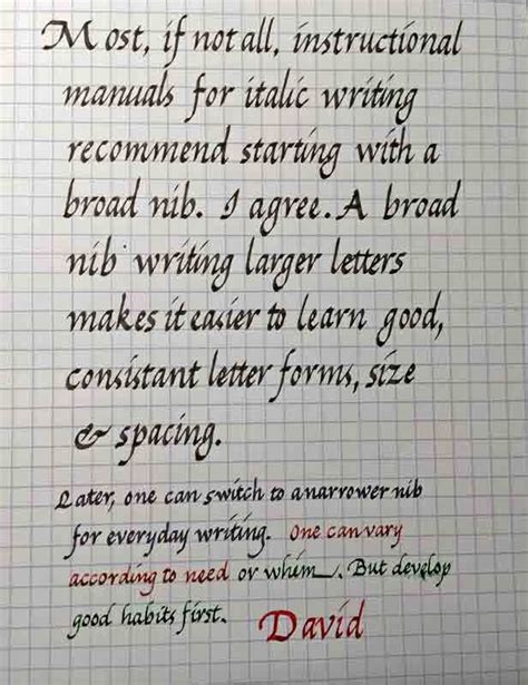 Cursive Italic Handwriting