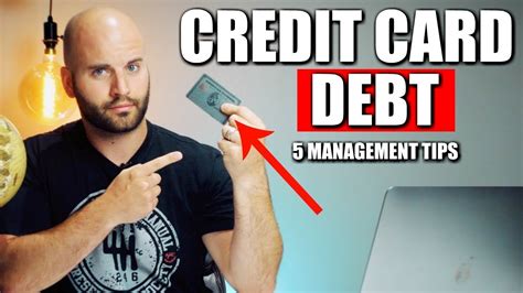 Credit Card Debt 💳 5 Tips To Manage Credit Cards 🤑 Youtube