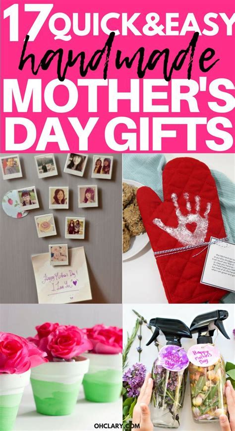 Looking for gifts mother day? 17 DIY Mother's Day Crafts - Easy Handmade Mother's Day ...