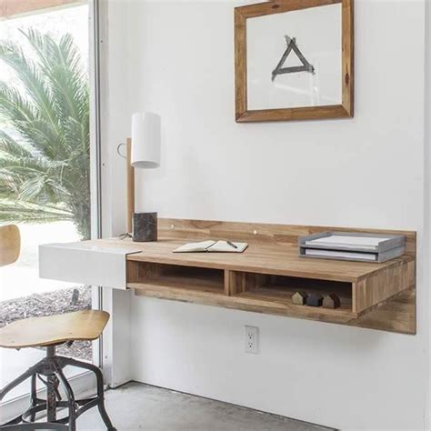 These 12 Space Saving Wall Mounted Desks Are Just What Your Wfh Setup