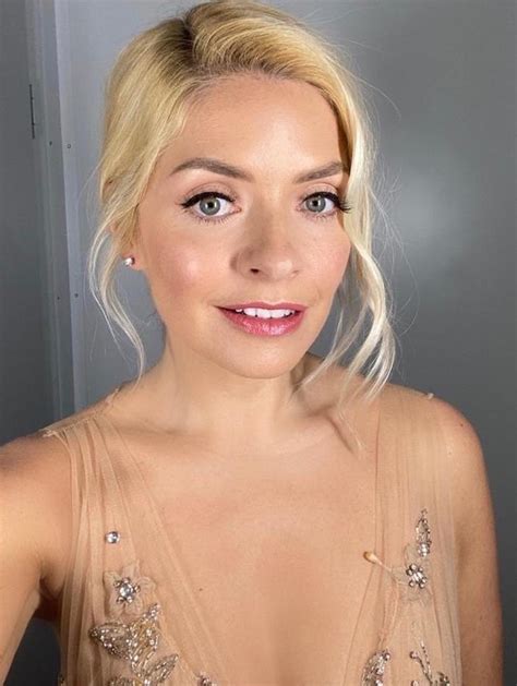 Dancing On Ices Holly Willoughby Flashes Cleavage As She Hosts In Real Life Disney Princess