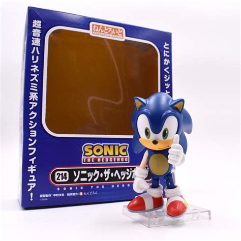 Original Box Sonic The Hedgehog Vivid Nendoroid Series Pvc Action