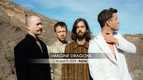 Imagine Dragons Mercury World Tour 2023 Rome Lazio Italyscapes