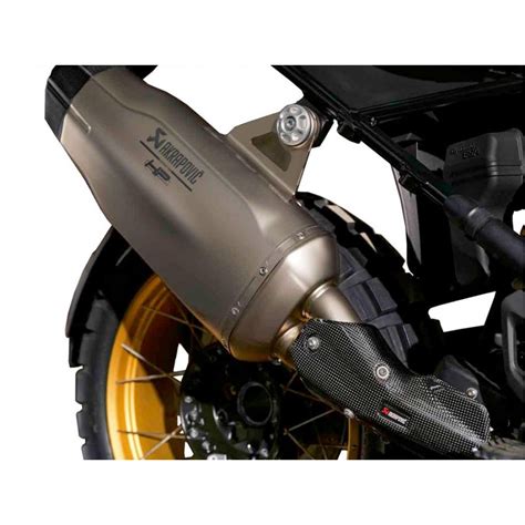 Combination of machine and hand welds. BMW Motorrad Σπορ Τελικό Εξάτμισης HP Akrapovic R 1250 GS ...