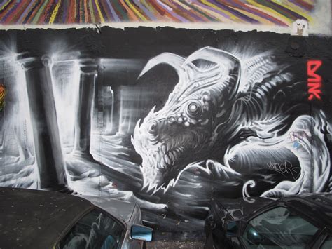 Shoreditch Street Art Dragon Dan Kitchener Duncan C Flickr