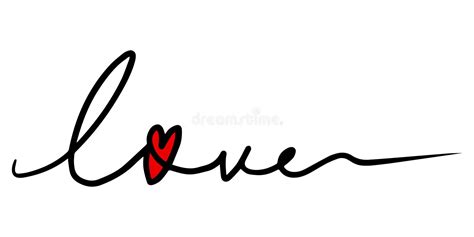 Love Heart Abstract Love Symbol Stock Vector Illustration Of