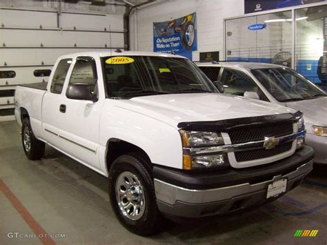 2005 Summit White Chevrolet Silverado 1500 Ls Extended Cab 4x4