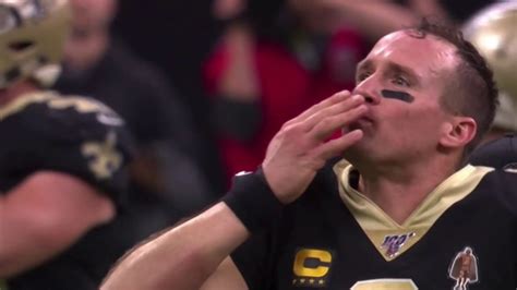 Drew Brees Breaks Peyton Mannings All Time Passing Touchdown Record