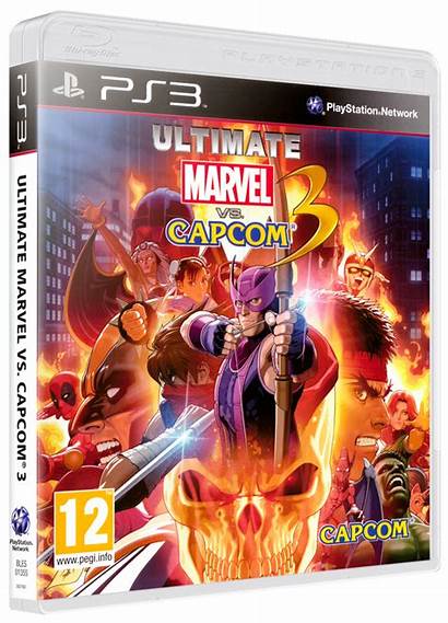 Capcom Marvel Ultimate Games Box Launchbox 3d