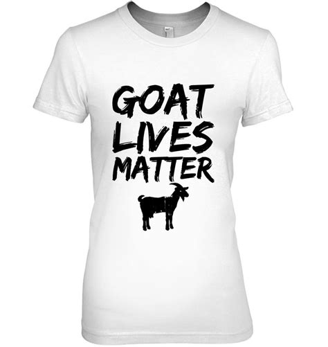 Goat Lives Matter Cute Funny Goat Lover T Pullover T Shirts Hoodies Svg And Png Teeherivar