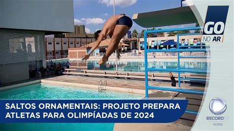 SALTOS ORNAMENTAIS PROJETO PREPARA ATLETAS PARA OLIMPÍADAS DE 2024