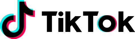 Logotipo TikTok Totalmente Horizontal PNG Transparente StickPNG