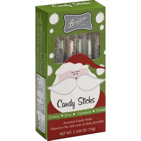Bogdon Candy Sticks Assorted Packaged Candy Needlers