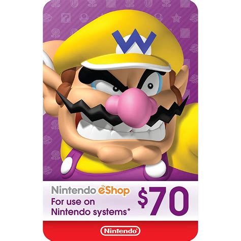 Nintendo eshop digital cards are redeemable only through the nintendo eshop on the nintendo switch, wii u, and nintendo 3ds family of systems. eCash - Nintendo eShop Gift Card $70 (Digital Download ...
