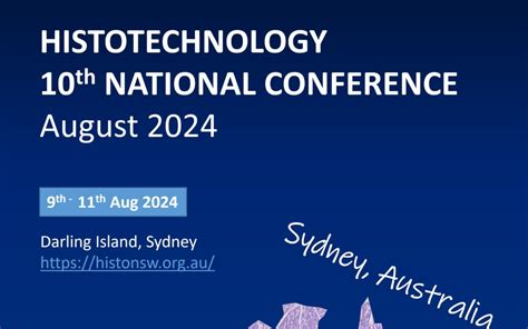 Save The Date National Conference Sydney 2024 Histotechnology Society Of Nsw