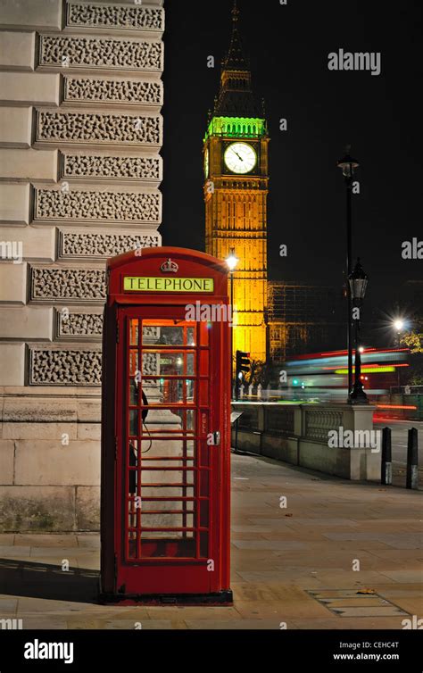 Rote Telefonzelle Mit Big Ben Fotos Und Bildmaterial In Hoher