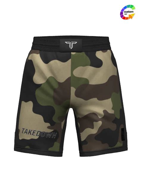 Td Fs 001 360° Custom Fight Shorts 5and7“ Inseam Takedown Sportswear