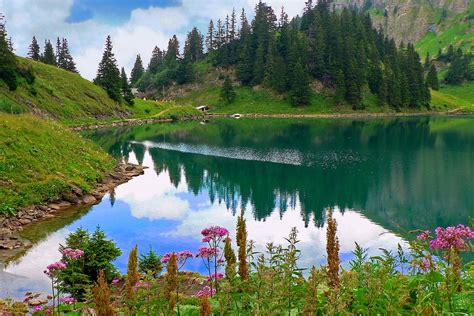 Switzerland Lioson Lake Magical Places Travel Dreams Beautiful Lakes