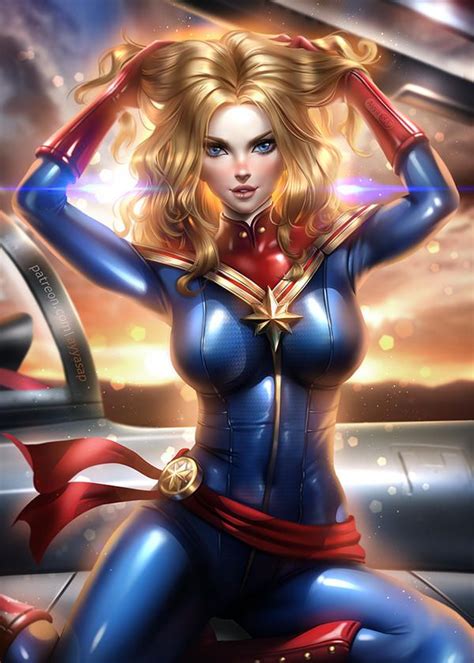 Carol Danvers By AyyaSAP On DeviantArt Marvel Girls Captain Marvel