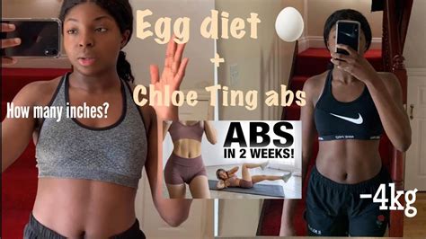 To get better abs, spend less time doing ab exercises and do this type of workout/diet for faster results. I TRIED THE EGG DIET AND THE CHLOE TING AB CHALLENGE FOR 4 DAYS *just experimental* - YouTube