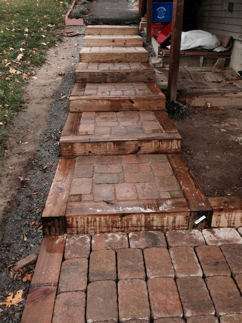 Diy Paver Patio On A Slope