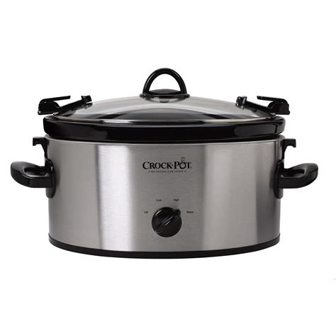 Most crock pots have two heat settings: Crock-Pot. SCCPVL600-S Cook N Carry 6-Quart Slow Cooker