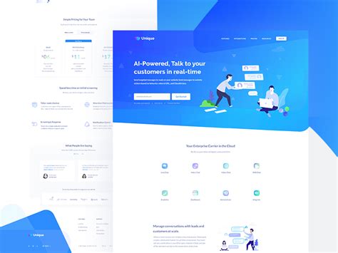 To create the landing page popup chatbot.such as setting up the pop up manager so that pop ups are shown and clicked on, you can create a bot for a site that requires access to mic&webcam and need to accept the request to use them. ChatBot Landing Page - UpLabs