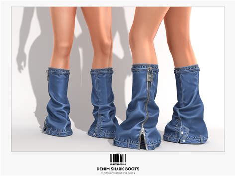 MERCH Denim Shark Boots Hey Everyone Here Are The