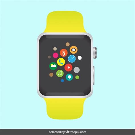 Apple Watch Vector Free Download