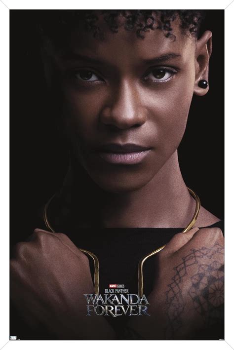 Marvel Black Panther Wakanda Forever Shuri One Sheet Wall Poster With