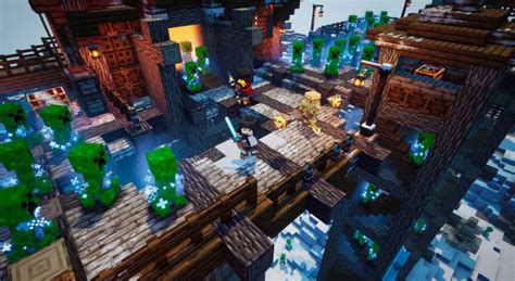 Minecraft dungeons has an ecosystem of bloodthirsty baddies just waiting for their chance to destroy you, as well as some much more helpful mobs. Minecraft Dungeons's Upcoming DLC, Creeping Winter DLC ...