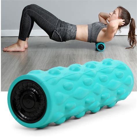 Fitness Electric Yoga Roller Massage Eva Pu Vibrating Foam Roller China Yoga Foam Roller And