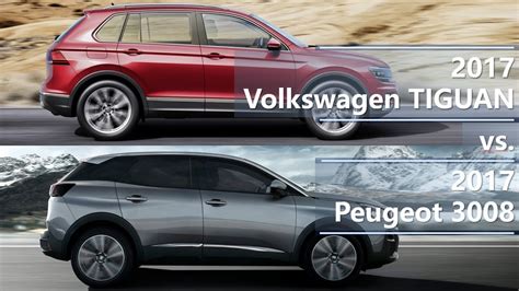The accolade was particularly valuable to peugeot in terms of character and performance, the tiguan probably is the best compromise between the 3008 and the grandland x. 2017 Volkswagen Tiguan vs 2017 Peugeot 3008 (technical ...