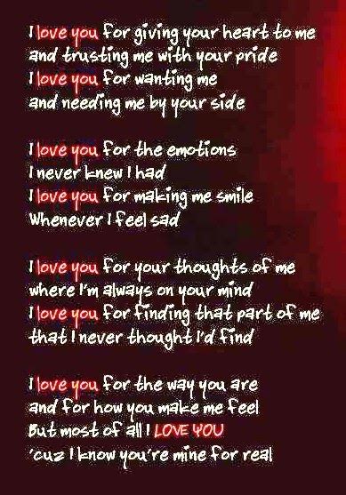 Love Poems For Your Girlfriend Love Quotes Poems Sayings Images