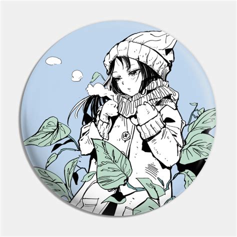 Plant Anime Girl Anime And Manga Pin Teepublic