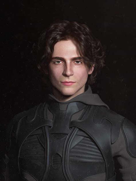 Paul Atreides By Timothée Chalamet In The Movie Dune Zbrushcentral