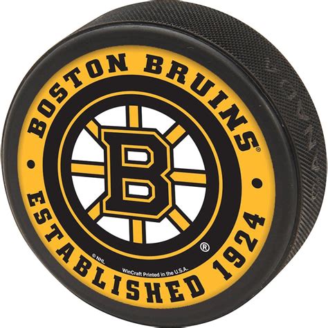 Wincraft Boston Bruins Printed Hockey Puck