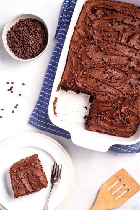 Easy Chocolate Poke Cake Recipe All Things Mamma
