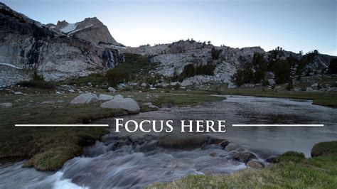 Getting Good Focus And Depth Of Field In Your Landscape Photos