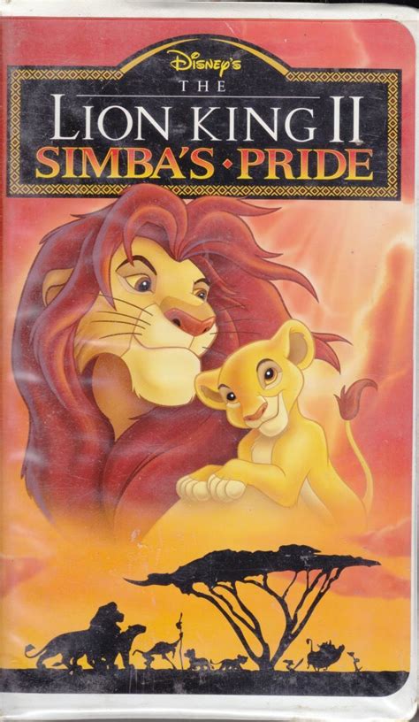 The Lion King Ii Simbas Pride Vhs Town