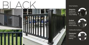 Excellent system for mounting posts to concrete or decks. Vinyl railing deep dark colors | CertainTeed