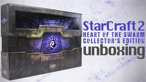 Starcraft Ii Heart Of The Swarm Collectors Edition Unboxing