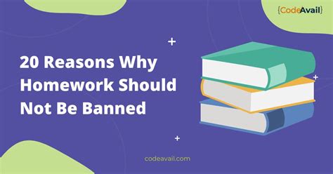 Top 20 Reasons Why Homework Should Not Be Banned