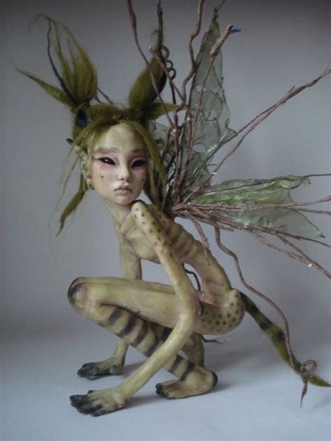 Shadowsculpt Ooak Fairy Fantasy Art Doll By Rippledwater Art Dolls